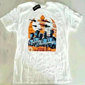 Star Wars Squadrons - NWT Alliance - Large Vanguard T-Shirt - Hot Topic - White